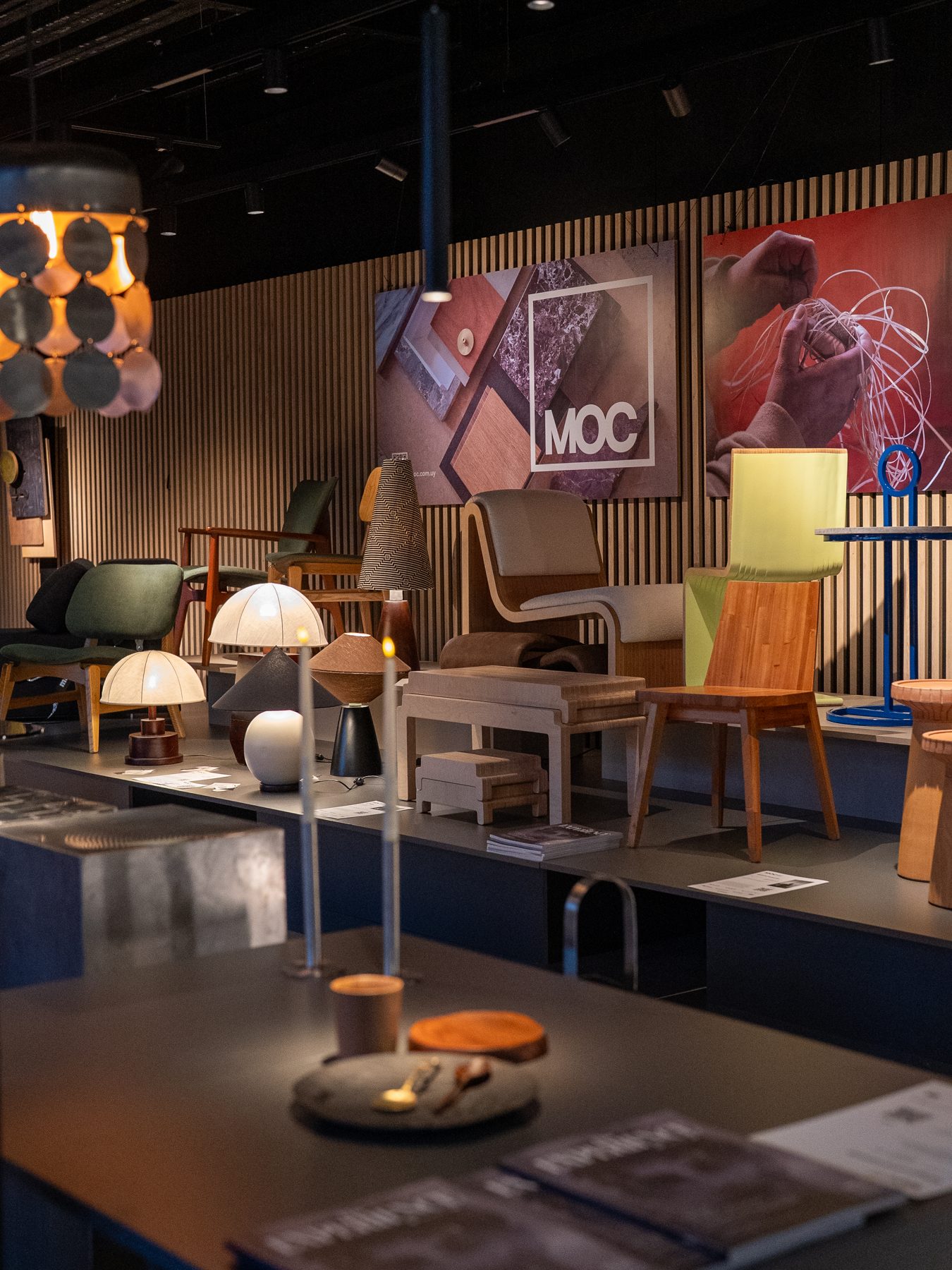 Objetos exhibidos en MOC