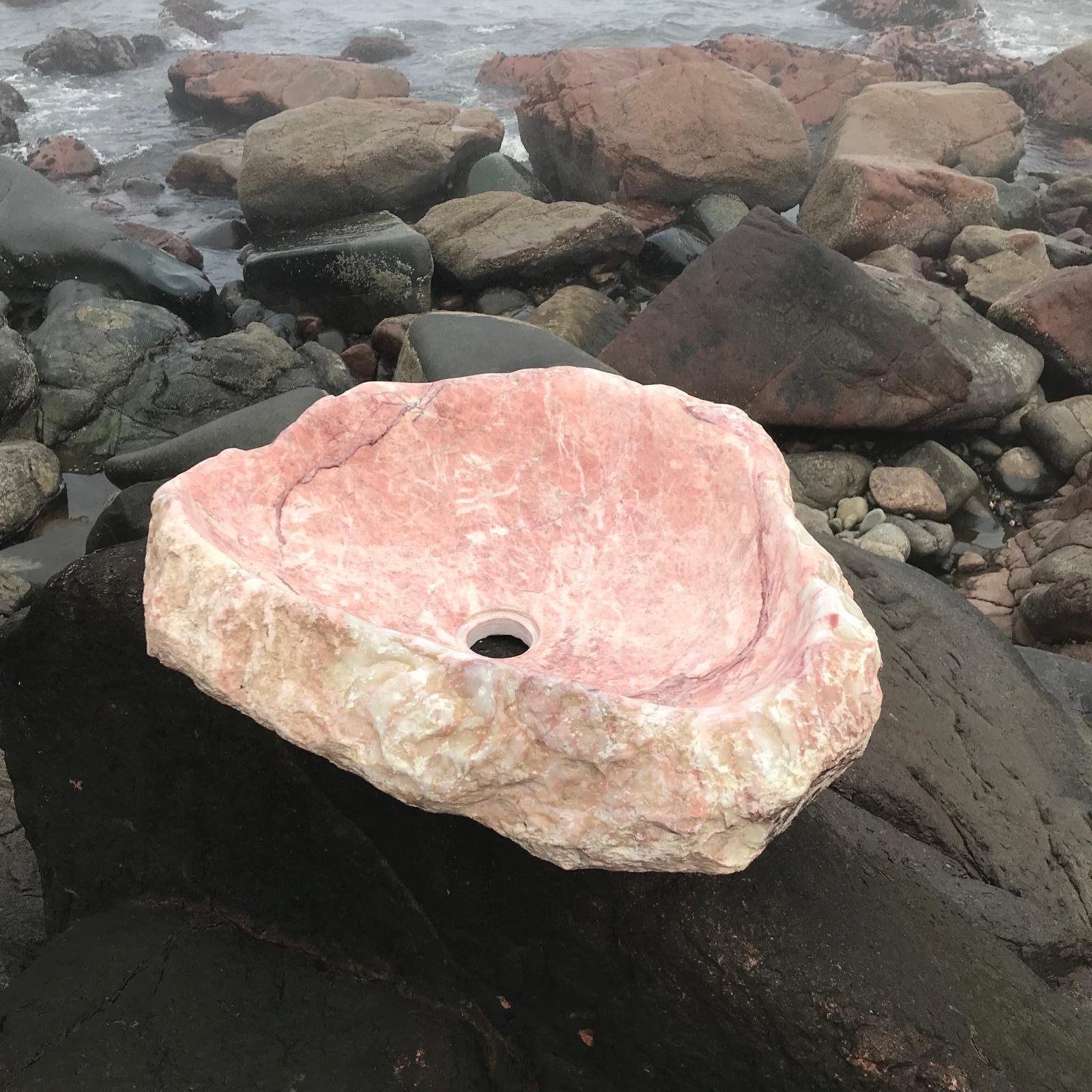 Pileta esculpida